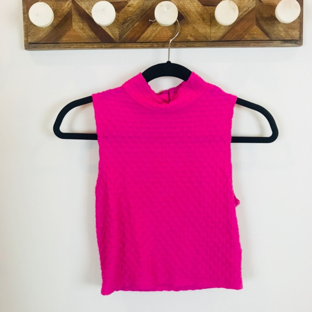 Forever 21 Hot Pink Crop Top